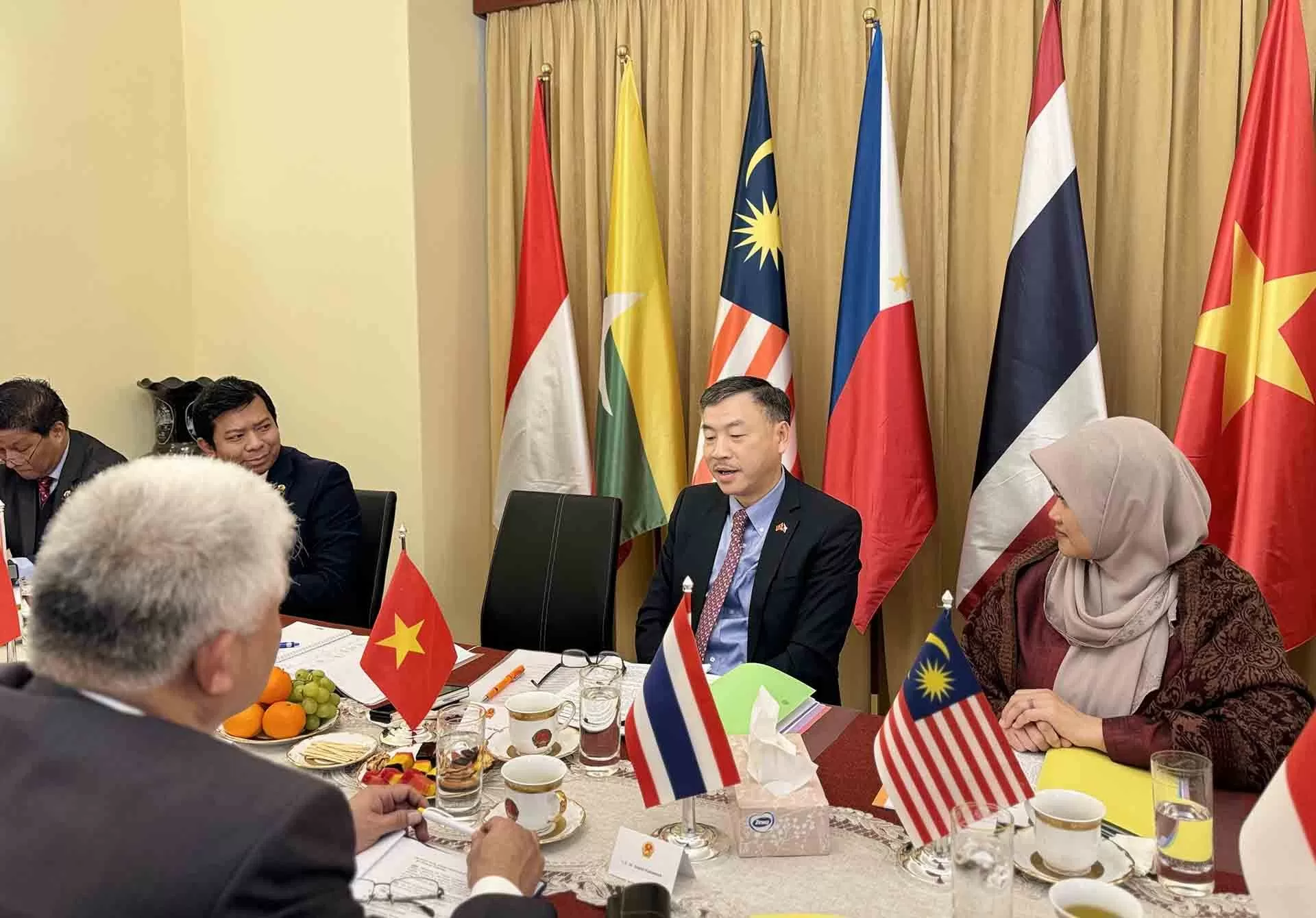 Việt Nam đi đầu thúc đẩy các mặt hoạt động của Ủy ban ASEAN tại Prague Việt Nam đi đầu thúc đẩy các mặt hoạt động của Ủy ban ASEAN tại Prague