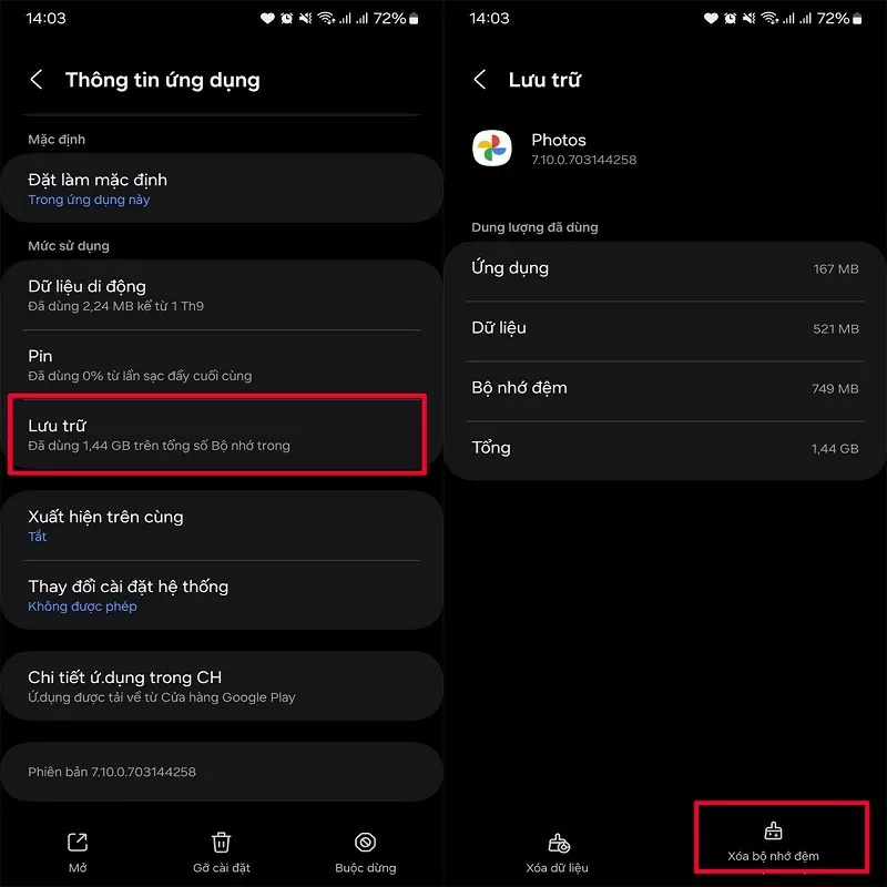 4 Cách khắc phục lỗi không vào được Google Photos nhanh chóng, hiệu quả 4 Cách khắc phục lỗi không vào được Google Photos nhanh chóng, hiệu quả