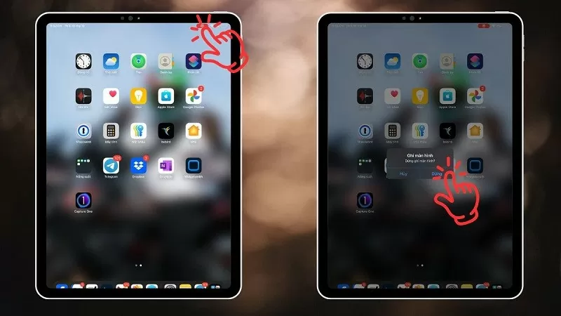 Quay màn hình iPad chỉ với vài thao tác đơn giản Quay màn hình iPad chỉ với vài thao tác đơn giản