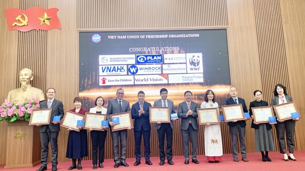Ghi nhận những đóng góp tích cực cho Việt Nam của các tổ chức phi chính phủ nước ngoài năm 2024