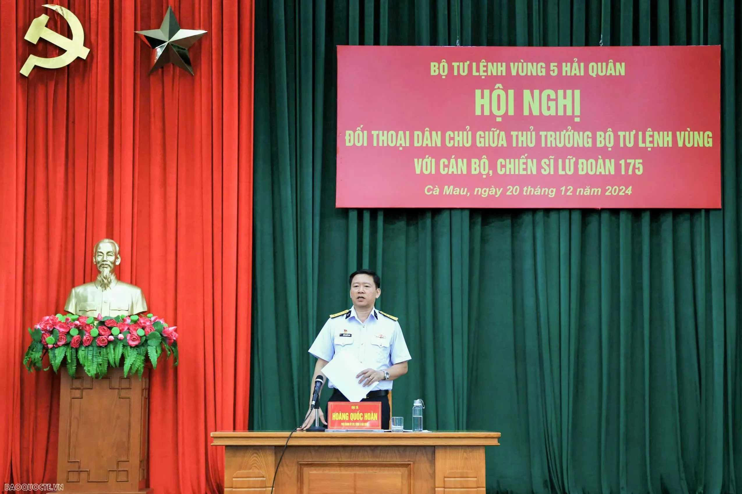 Bộ Tư lệnh Vùng 5 Hải quân bàn giao ‘Nhà đồng đội’ tại Cà Mau