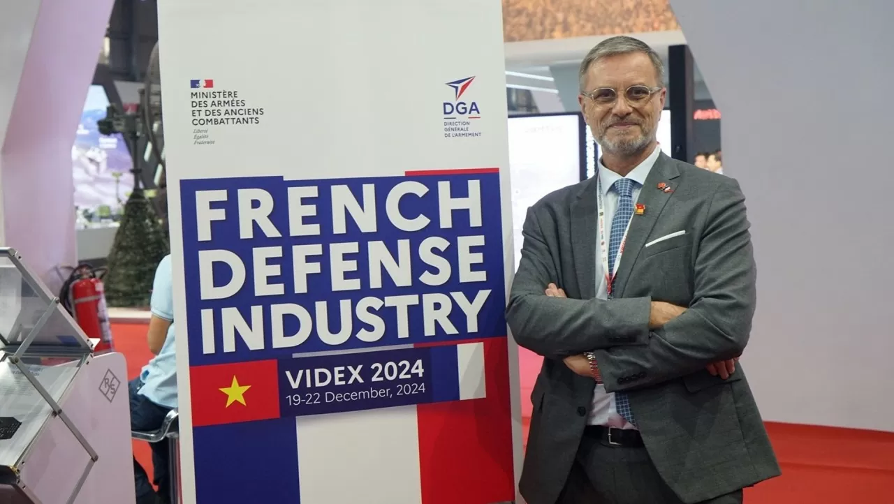 Đại sứ Pháp tại Việt Nam Olivier Brochet. (Ảnh Đại sứ Pháp tại Việt Nam Olivier Brochet. (Ảnh
