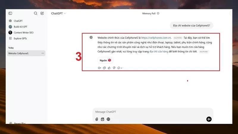 Mách bạn cách sử dụng ChatGPT-4o đơn giản trên điện thoại, máy tính Mách bạn cách sử dụng ChatGPT-4o đơn giản trên điện thoại, máy tính