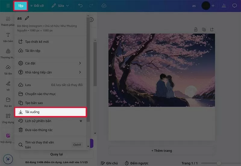 Tạo ảnh anime miễn phí bằng Canva siêu ấn tượng mà bạn nên thử Tạo ảnh anime miễn phí bằng Canva siêu ấn tượng mà bạn nên thử