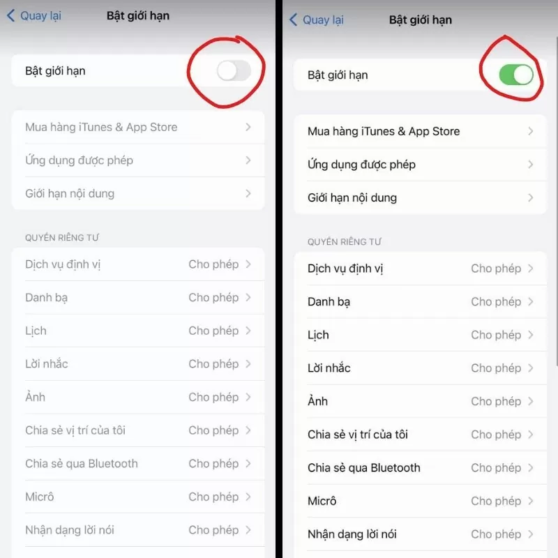 Tắt camera màn hình khoá iPhone đơn giản giúp tăng cường bảo mật Tắt camera màn hình khoá iPhone đơn giản giúp tăng cường bảo mật