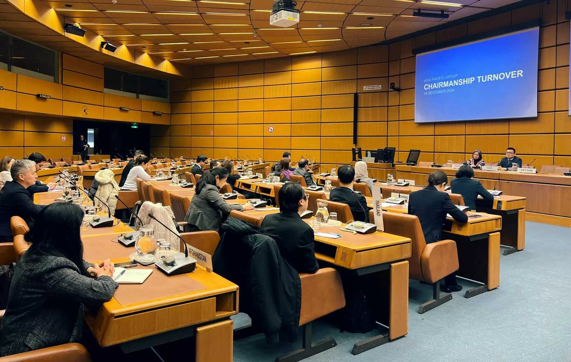 Việt Nam đảm nhiệm trọng trách Chủ tịch Nhóm châu Á-Thái Bình Dương tại các tổ chức quốc tế ở Vienna