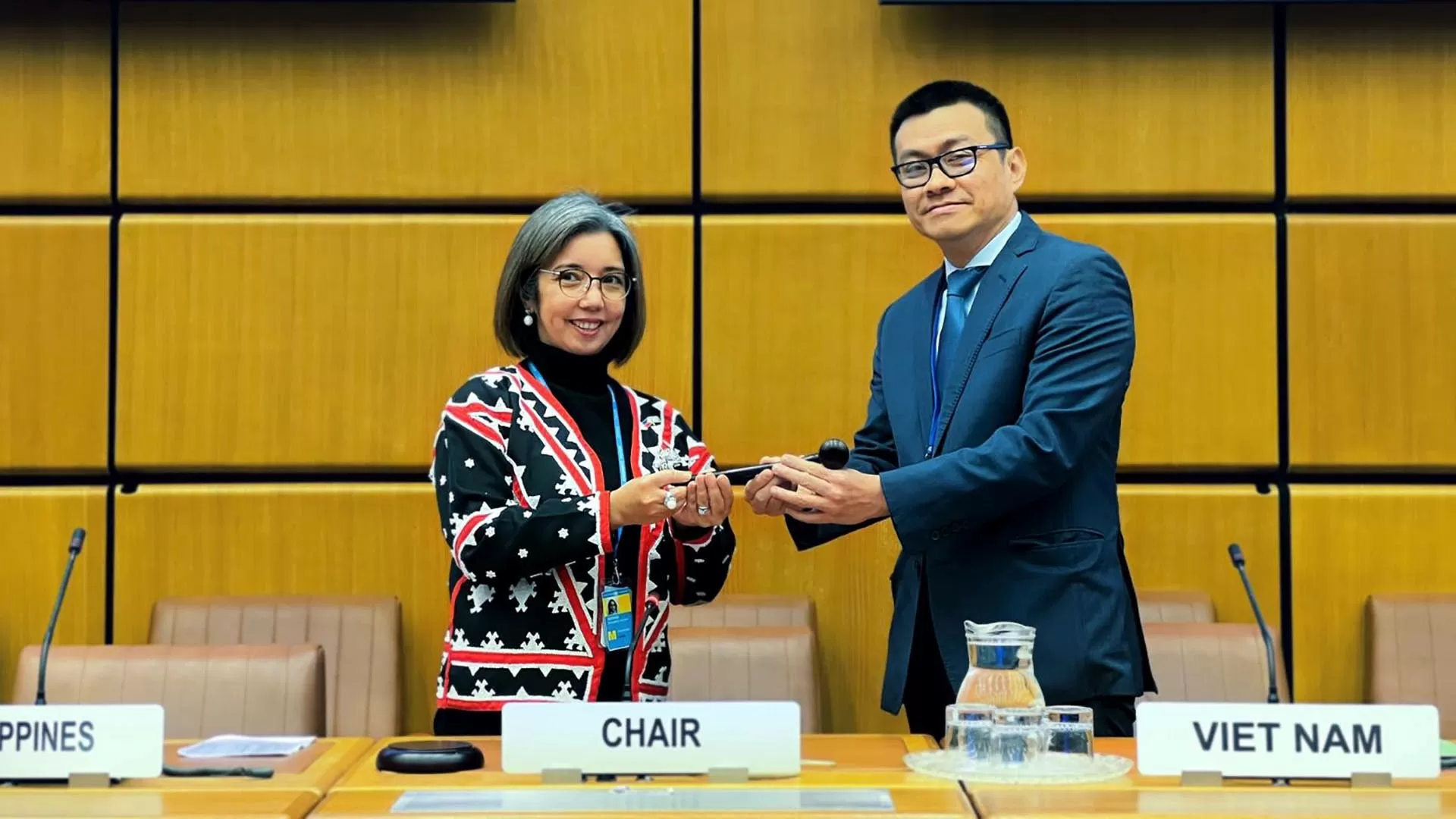 Việt Nam đảm nhiệm trọng trách Chủ tịch Nhóm châu Á-Thái Bình Dương tại các tổ chức quốc tế ở Vienna Việt Nam đảm nhiệm trọng trách Chủ tịch Nhóm châu Á-Thái Bình Dương tại các tổ chức quốc tế ở Vienna