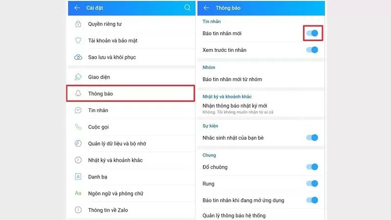 Đổi âm thanh thông báo Zalo siêu đơn giản, ai cũng có thể làm được Đổi âm thanh thông báo Zalo siêu đơn giản, ai cũng có thể làm được