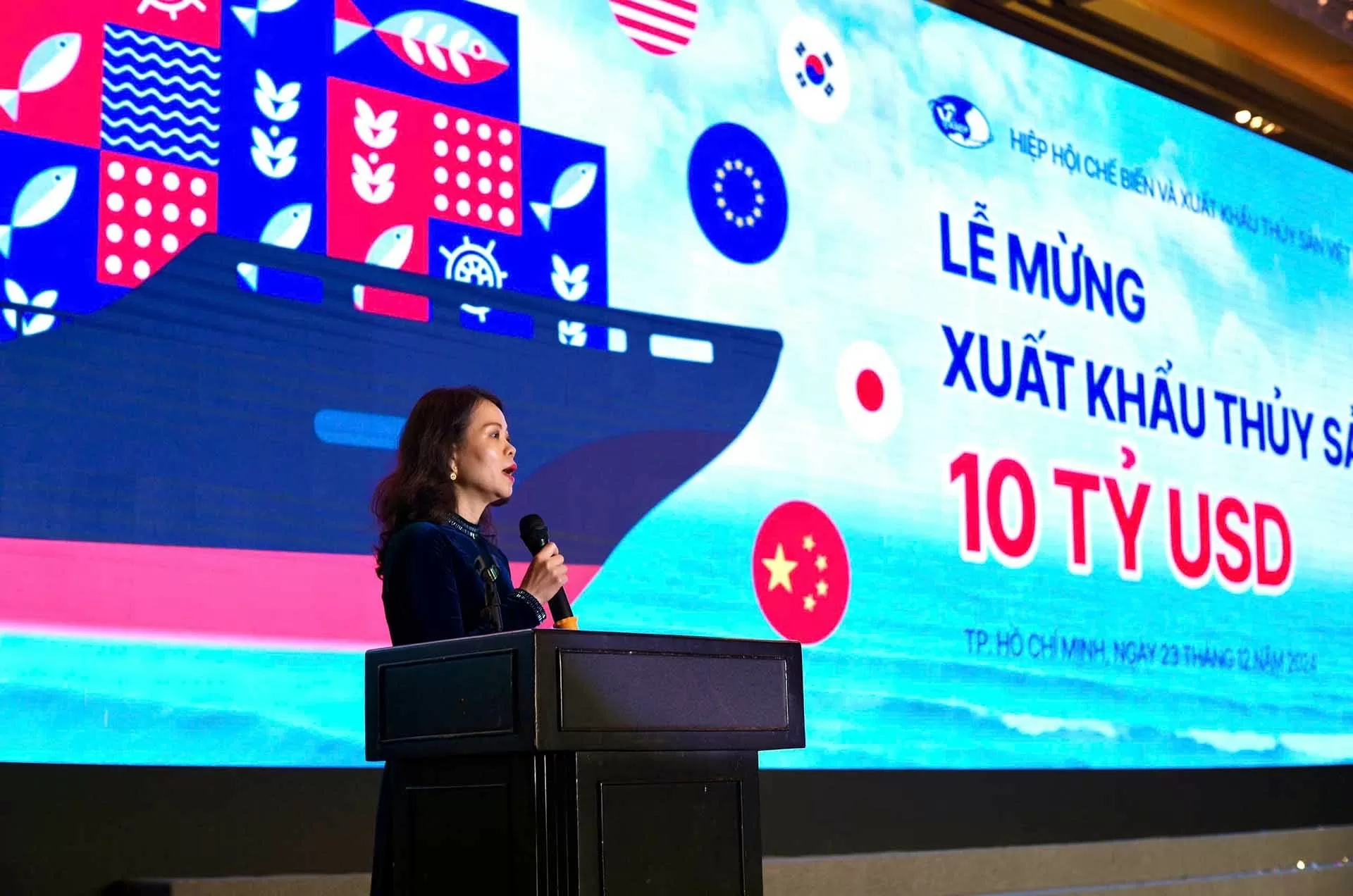 Thông điệp mạnh mẽ về quyết tâm và khát vọng đưa ngành thủy sản Việt Nam vươn tầm thế giới Thông điệp mạnh mẽ về quyết tâm và khát vọng đưa ngành thủy sản Việt Nam vươn tầm thế giới