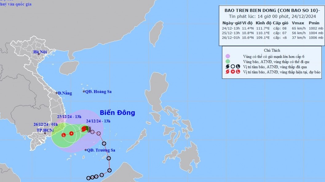 du bao bao so 10 it dich chuyen tau thuyen trong vung nguy hiem chiu tac dong cua giong loc gio manh song lon