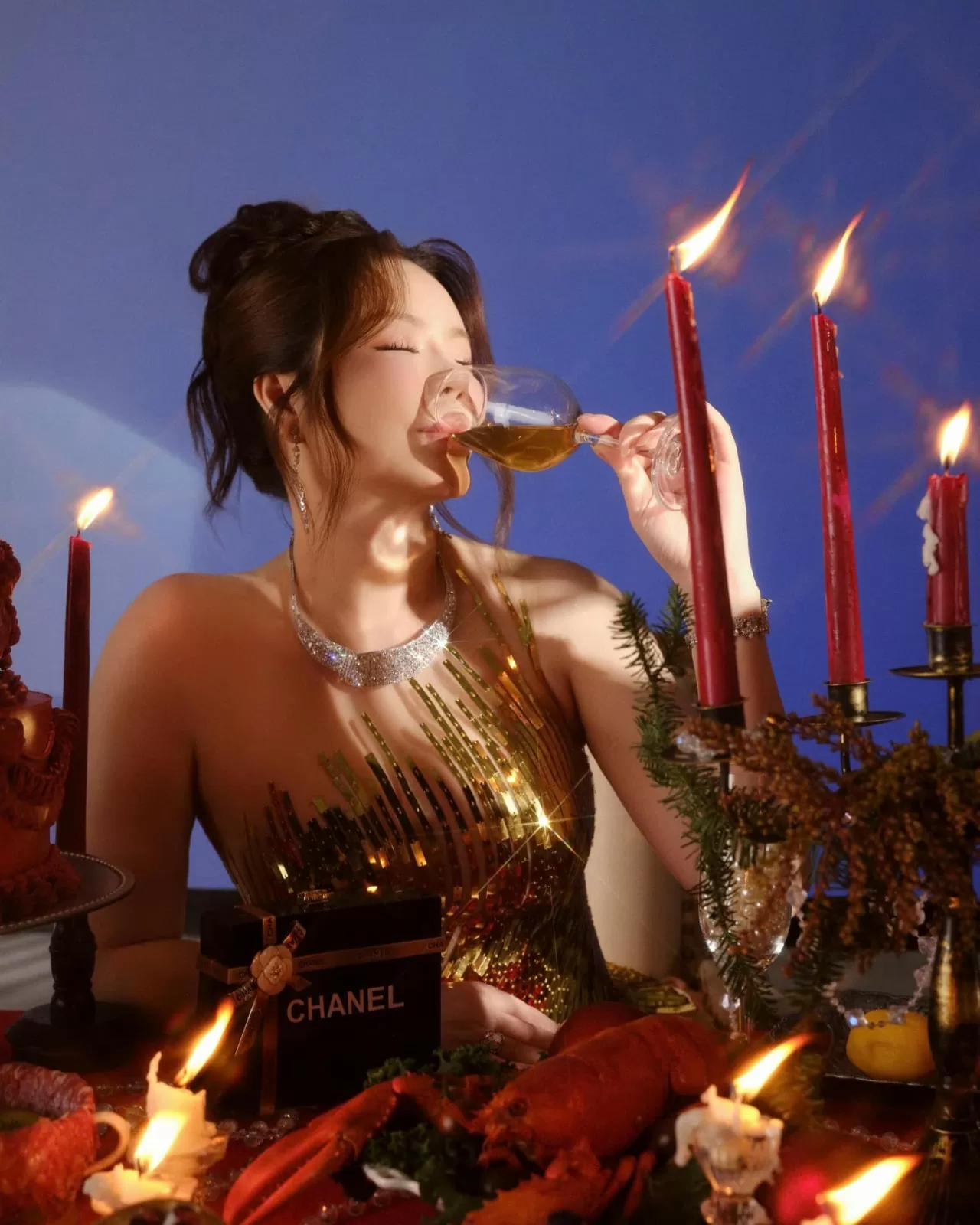 Không khí giáng sinh rộn ràng tại nhà người đẹp Lý Nhã Kỳ Không khí giáng sinh rộn ràng tại nhà người đẹp Lý Nhã Kỳ