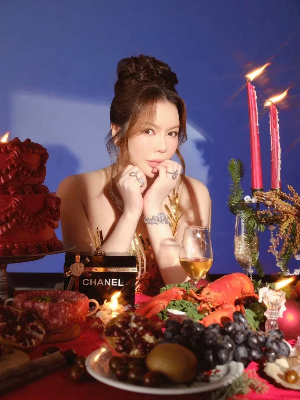 Giáng sinh đậm chất quý tộc tại nhà người đẹp Lý Nhã Kỳ Giáng sinh đậm chất quý tộc tại nhà người đẹp Lý Nhã Kỳ