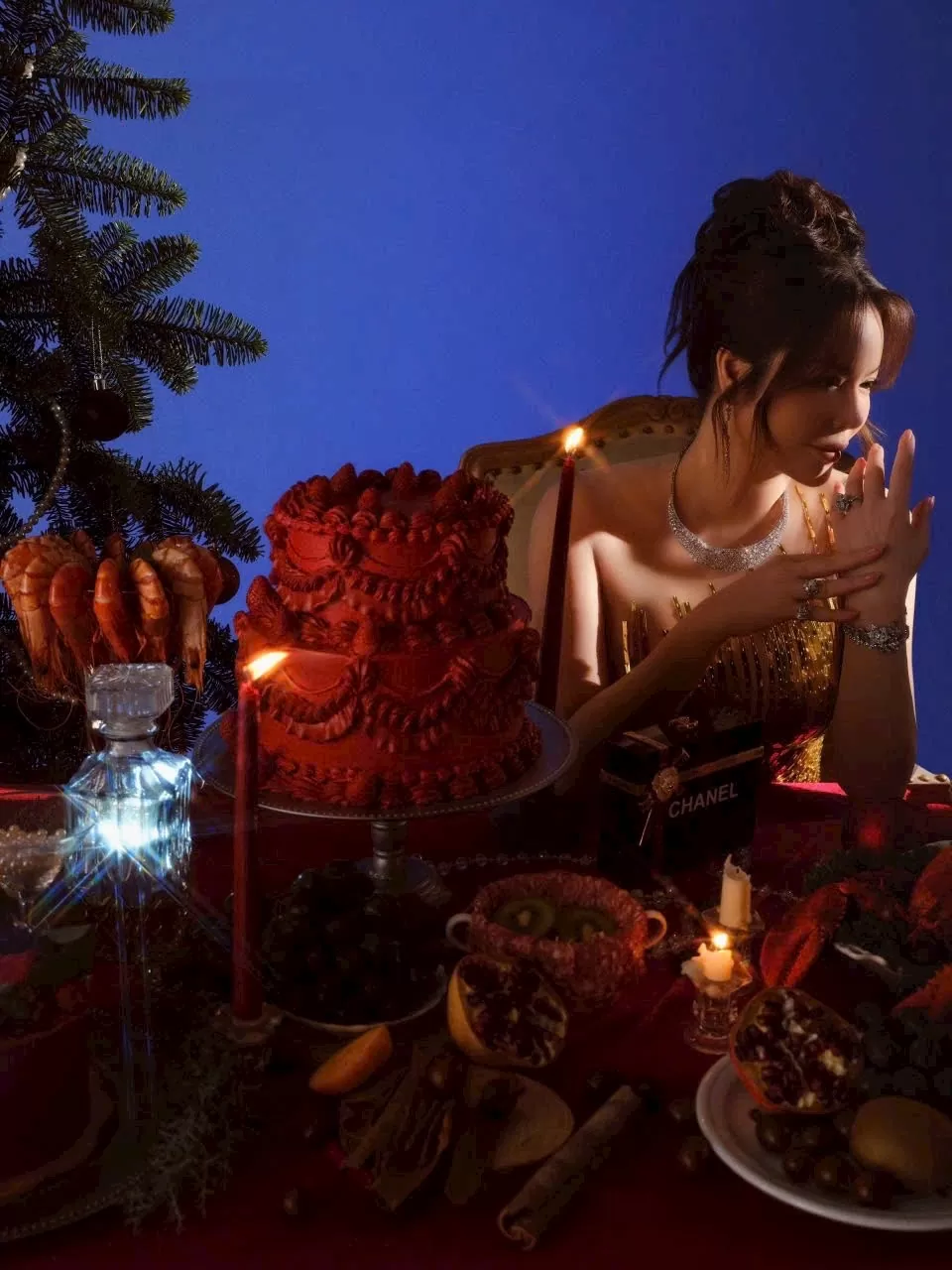 Giáng sinh đậm chất quý tộc tại nhà người đẹp Lý Nhã Kỳ Giáng sinh đậm chất quý tộc tại nhà người đẹp Lý Nhã Kỳ