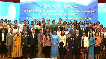 Thúc đẩy Chương trình nghị sự Phụ nữ, Hòa bình và An ninh: Vai trò của Hội Liên hiệp Phụ nữ Việt Nam Thúc đẩy Chương trình nghị sự Phụ nữ, Hòa bình và An ninh: Vai trò của Hội Liên hiệp Phụ nữ Việt Nam