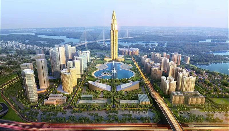 Phối cảnh dự án Thành phố Thông minh Bắc Hà Nội được phát triển bởi liên doanh Tập đoàn BRG (Việt Nam) và Tập đoàn Sumitomo (Nhật Bản) với tổng mức đầu tư gần 4,2 tỷ USD. Phối cảnh dự án Thành phố Thông minh Bắc Hà Nội được phát triển bởi liên doanh Tập đoàn BRG (Việt Nam) và Tập đoàn Sumitomo (Nhật Bản) với tổng mức đầu tư gần 4,2 tỷ USD.