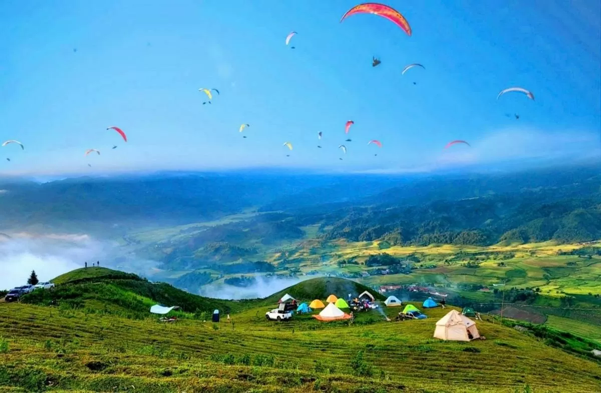Một điểm du lịch gắn với các lễ hội mùa thu tại Bát Xát. (Ảnh: Hoàng Kiều) Một điểm du lịch gắn với các lễ hội mùa thu tại Bát Xát. (Ảnh: Hoàng Kiều)
