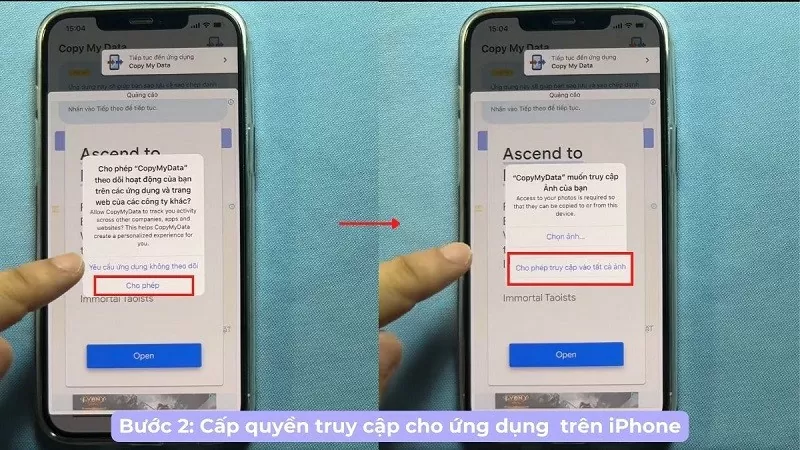 Hướng dẫn chuyển dữ liệu iPhone sang Android nhanh chóng, an toàn Hướng dẫn chuyển dữ liệu iPhone sang Android nhanh chóng, an toàn