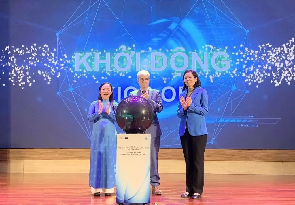 Khỏi động Dự án ‘Đối tác Xanh do Phụ nữ lãnh đạo’ tại Việt Nam Khởi động Dự án ‘Đối tác xanh do phụ nữ lãnh đạo’ tại Việt Nam