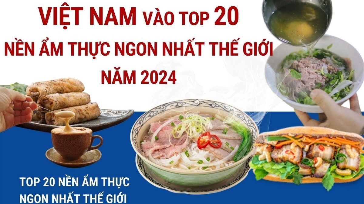 Trang ẩm thực danh tiếng xếp Việt Nam vào top 20 nền ẩm thực ngon nhất thế giới