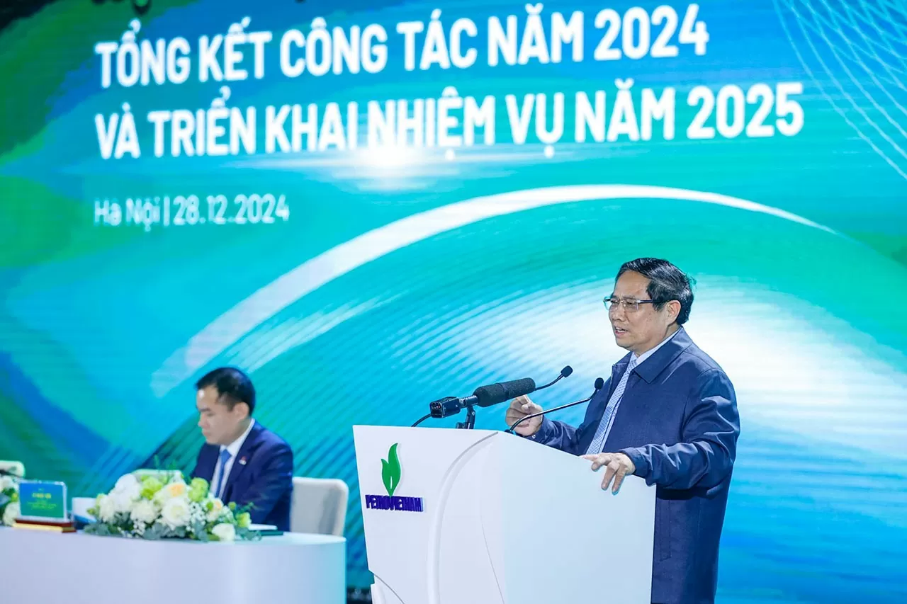 Thủ tướng Phạm Minh Chính: Petrovietnam cần bứt phá, chuyển đổi hiệu quả thành Tập đoàn Công nghiệp Năng lượng Quốc gia. (Nguồn: VGP News) Thủ tướng Phạm Minh Chính: Petrovietnam cần bứt phá, chuyển đổi hiệu quả thành Tập đoàn Công nghiệp Năng lượng Quốc gia. (Nguồn: VGP News)