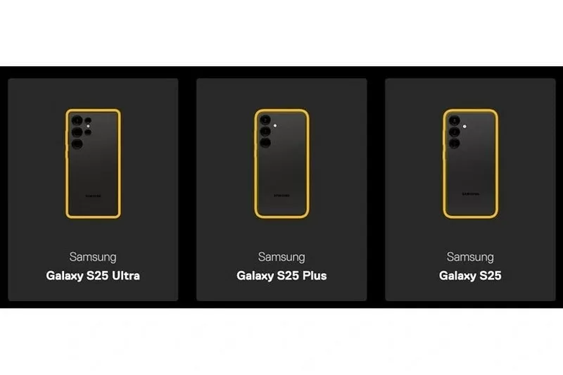 Mặt lưng của dòng sản phẩm Samsung Galaxy S25 được nhà sản xuất phụ kiện tiết lộ Mặt lưng của dòng sản phẩm Samsung Galaxy S25 được nhà sản xuất phụ kiện tiết lộ