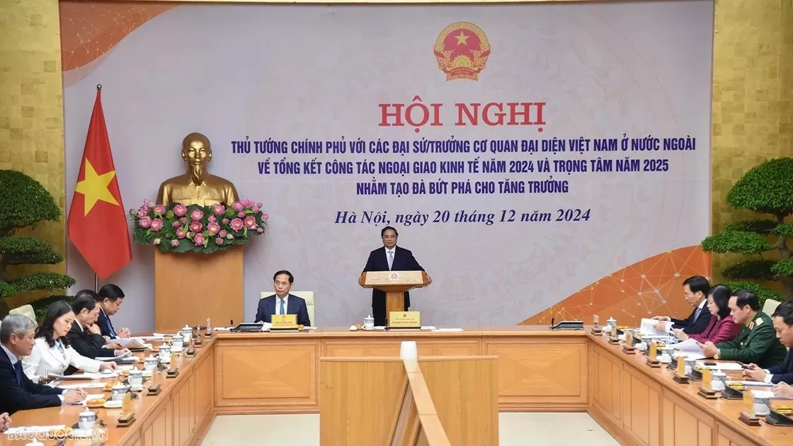 Bức tranh đối ngoại Việt Nam 2024 (kỳ I): Kiến tạo tầm vóc mới, tạo đà bước vào kỷ nguyên vươn mình của dân tộc Bức tranh đối ngoại Việt Nam 2024 (kỳ I): Kiến tạo tầm vóc mới, tạo đà bước vào kỷ nguyên vươn mình của dân tộc