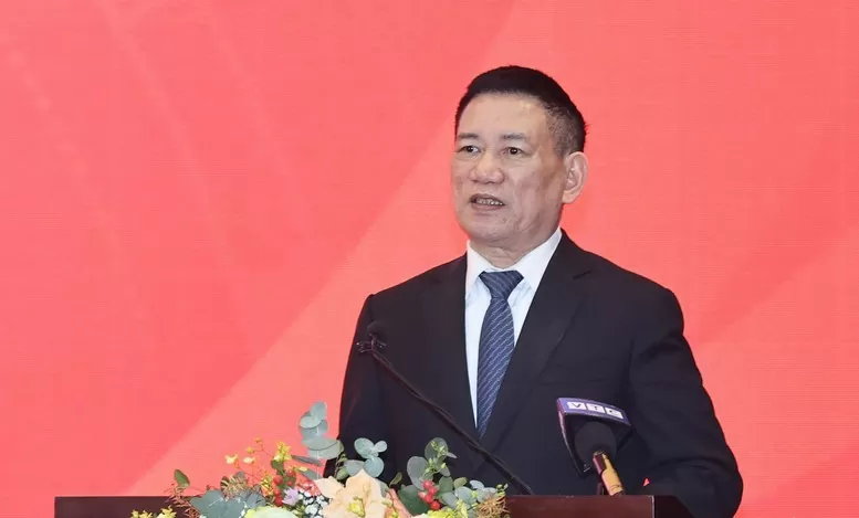 Phó Thủ tướng Hồ Đức Phớc phát biểu chỉ đạo hội nghị. (Nguồn: VGP)
