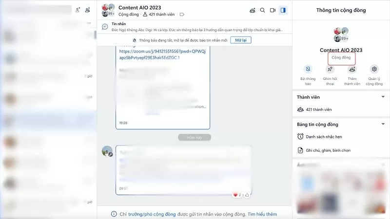 Mách bạn cách nâng cấp nhóm Zalo lên cộng đồng đơn giản nhất Mách bạn cách nâng cấp nhóm Zalo lên cộng đồng đơn giản nhất