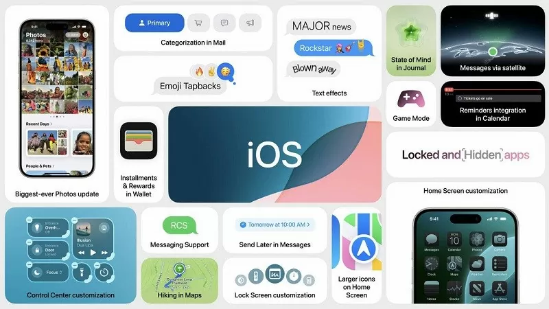 Apple ra mắt hệ điều hành iOS 18 với hàng loạt tính năng mới Apple ra mắt hệ điều hành iOS 18 với hàng loạt tính năng mới