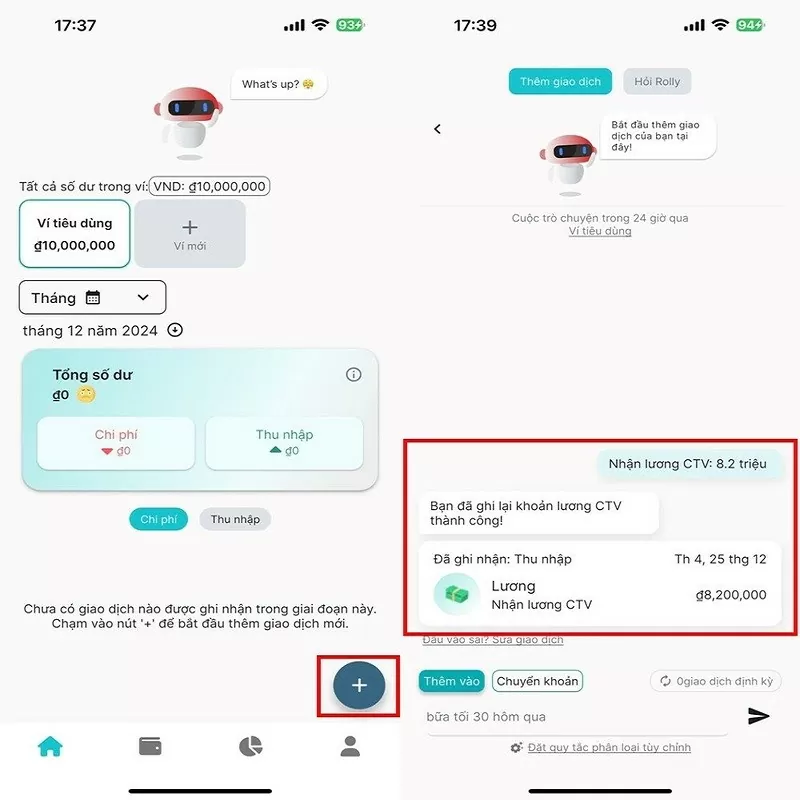 Sử dụng Rolly AI giúp quản lý chi tiêu dễ dàng hơn Sử dụng Rolly AI giúp quản lý chi tiêu dễ dàng hơn
