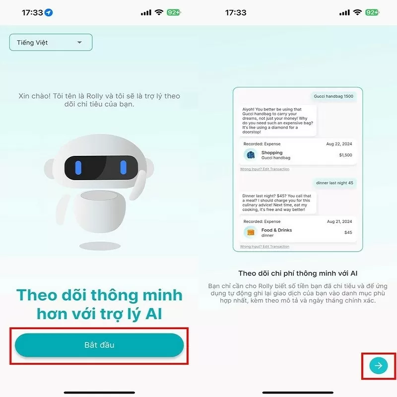 Sử dụng Rolly AI giúp quản lý chi tiêu dễ dàng hơn Sử dụng Rolly AI giúp quản lý chi tiêu dễ dàng hơn