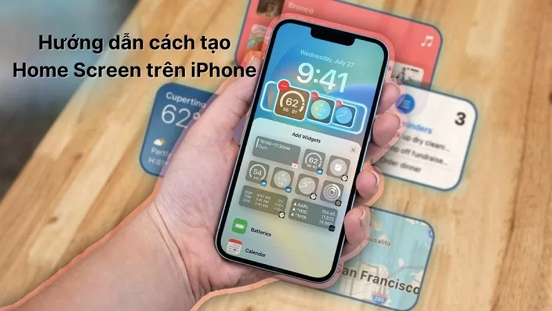 Tạo Home Screen trên iPhone cực đơn giản mà bạn nên thử Tạo Home Screen trên iPhone cực đơn giản mà bạn nên thử