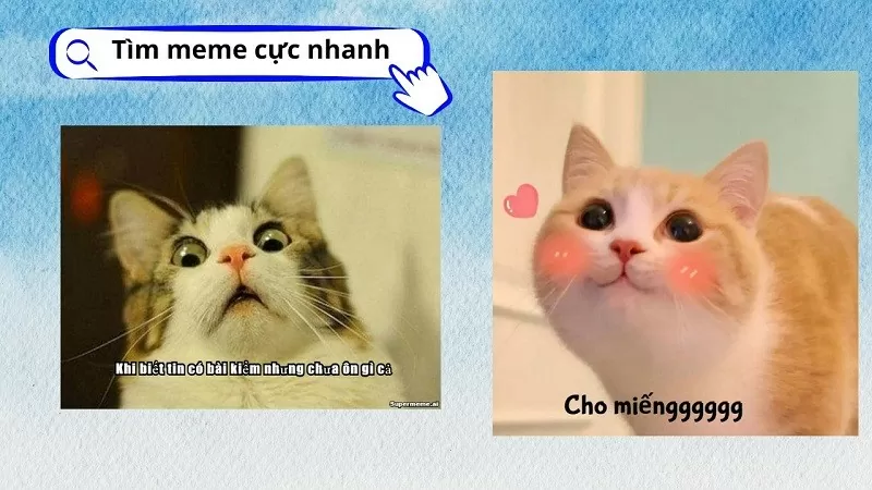 Tìm kiếm meme bằng AI với vài thao tác đơn giản Tìm kiếm meme bằng AI với vài thao tác đơn giản