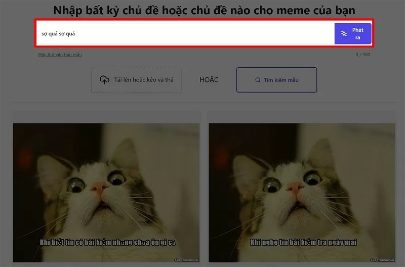 Tìm kiếm meme bằng AI với vài thao tác đơn giản Tìm kiếm meme bằng AI với vài thao tác đơn giản