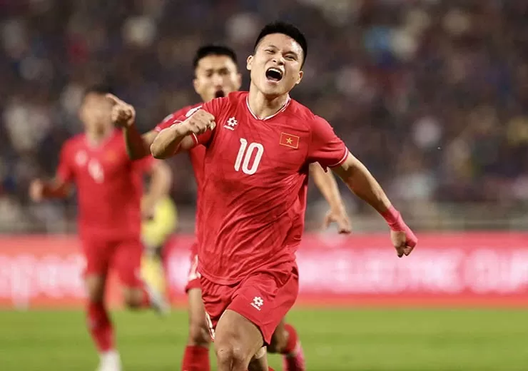 Hạ gục Thái Lan thuyết phục ngay trên sân khách, Việt Nam lên ngôi vô địch AFF Cup 2024 Hạ gục Thái Lan thuyết phục ngay trên sân khách, Việt Nam lên ngôi vô địch AFF Cup 2024