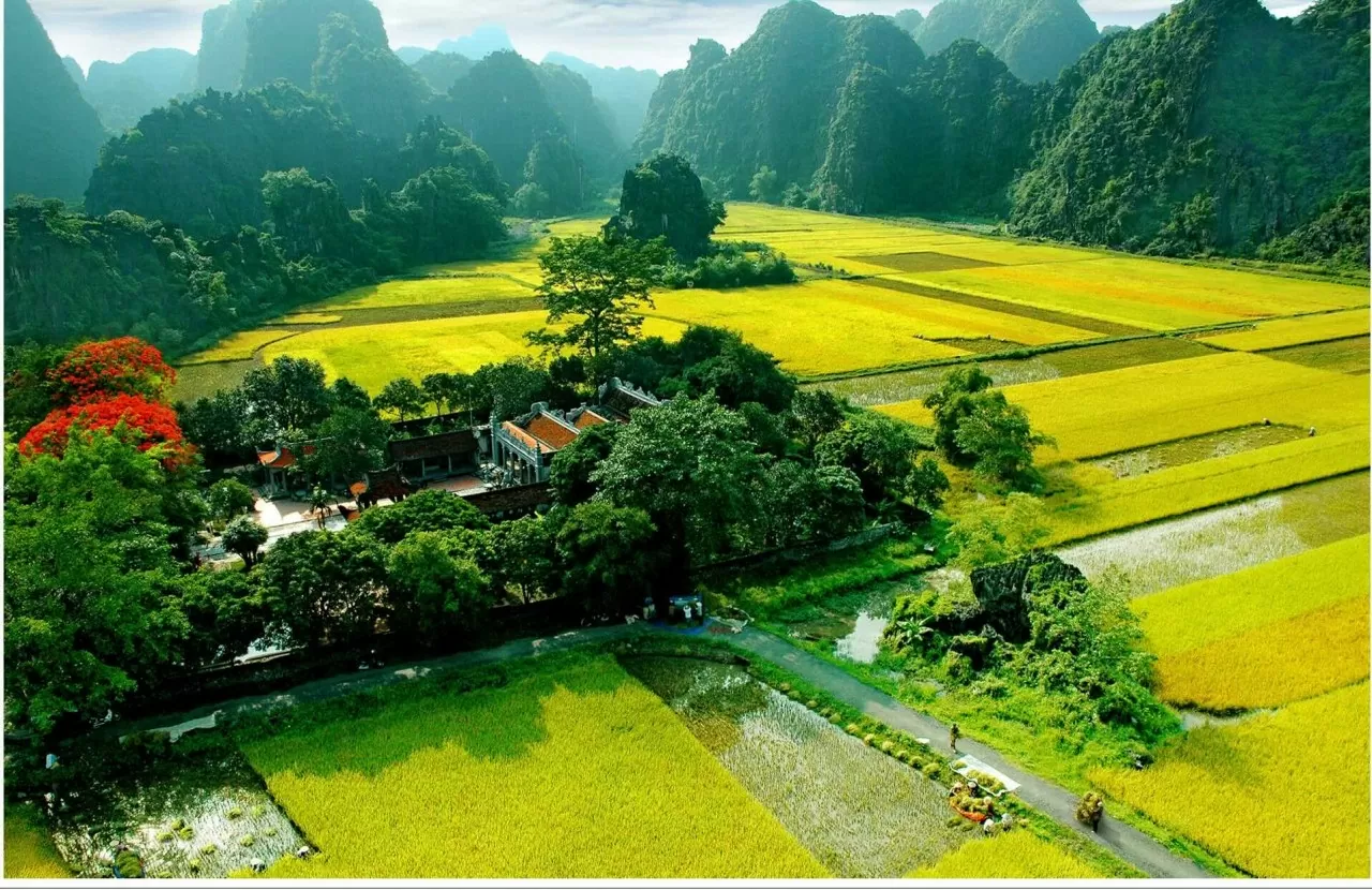 Đền Thái Vi (Ninh Bình): ‘Nét chấm phá’ giữa không gian vùng quê Bắc Bộ Đền Thái Vi (Ninh Bình): ‘Nét chấm phá’ giữa không gian vùng quê Bắc Bộ