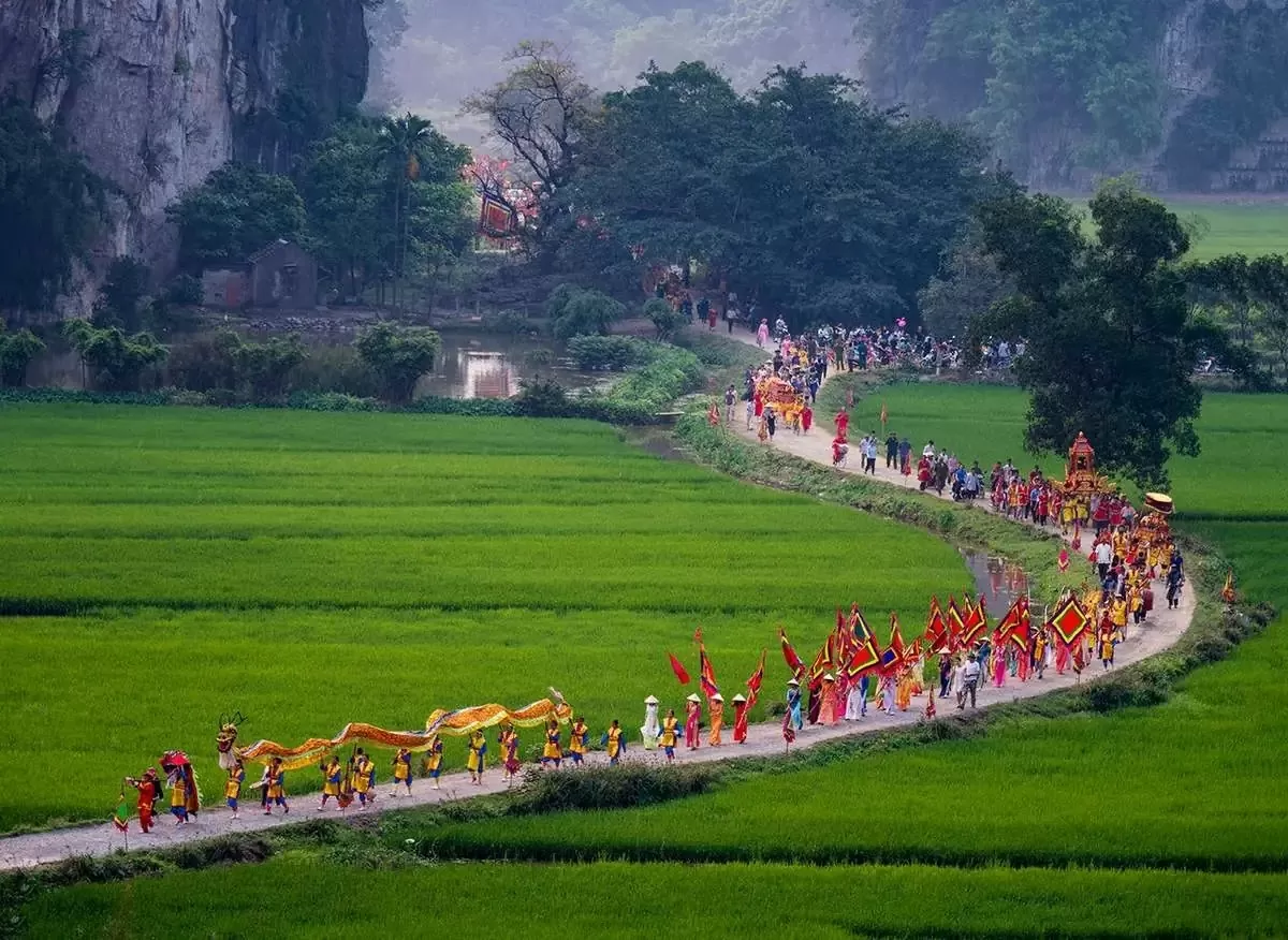 Đền Thái Vi (Ninh Bình): ‘Nét chấm phá’ giữa không gian vùng quê Bắc Bộ Đền Thái Vi (Ninh Bình): ‘Nét chấm phá’ giữa không gian vùng quê Bắc Bộ