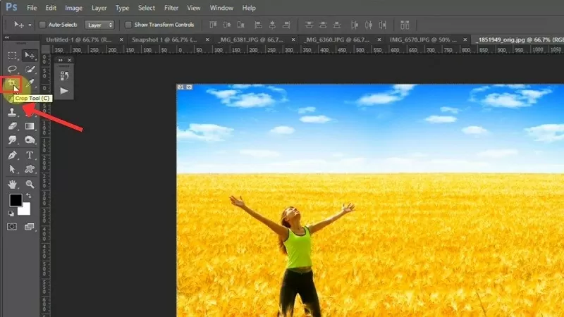 Hướng dẫn cách cắt hình trong Photoshop đơn giản, ai cũng làm được Hướng dẫn cách cắt hình trong Photoshop đơn giản, ai cũng làm được