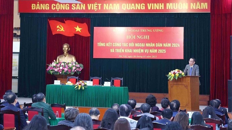 Tổng kết công tác đối ngoại nhân dân năm 2024, triển khai nhiệm vụ năm 2025