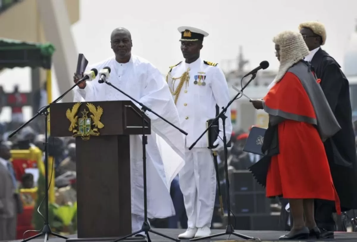 Ghana đón chào Tổng thống mới giữa những ngổn ngang cũ Ghana đón chào Tổng thống mới giữa những ngổn ngang cũ