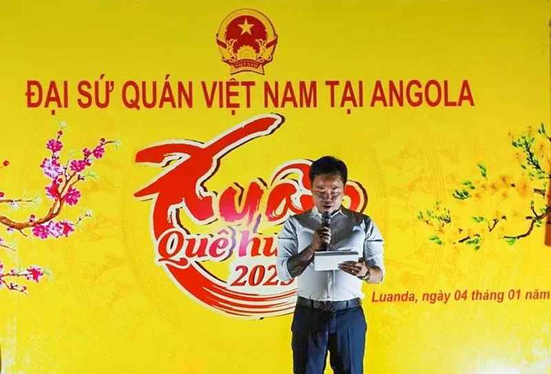 Xuân Quê hương 2025 tại Angola: Rộn ràng không khí mừng Đảng, mừng Xuân, đón chào năm mới Xuân Quê hương 2025 tại Angola: Rộn ràng không khí mừng Đảng, mừng Xuân, đón chào năm mới