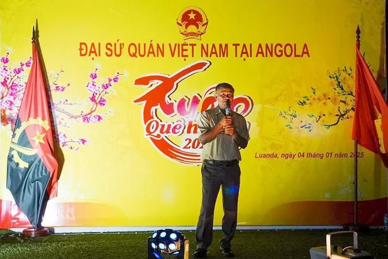 Xuân Quê hương 2025 tại Angola: Rộn ràng không khí mừng Đảng, mừng Xuân, đón chào năm mới Xuân Quê hương 2025 tại Angola: Rộn ràng không khí mừng Đảng, mừng Xuân, đón chào năm mới