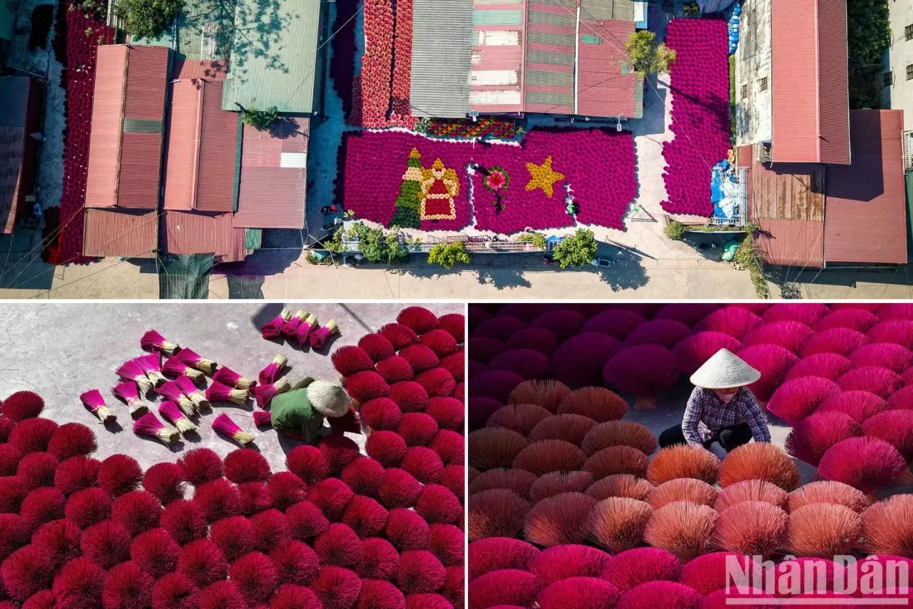 Độc đáo làng nghề làm hương Quảng Phú Cầu, Hà Nội Độc đáo làng nghề làm hương Quảng Phú Cầu, Hà Nội