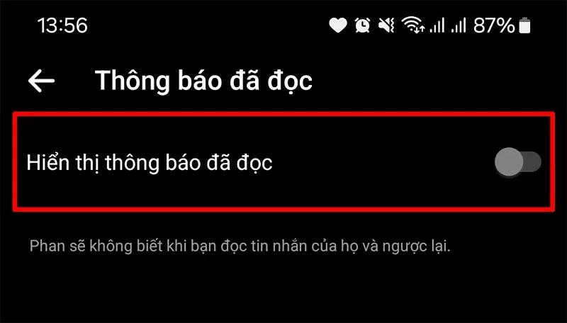 Cách tắt đã xem từng người trên Messenger cực đơn giản Cách tắt đã xem từng người trên Messenger cực đơn giản