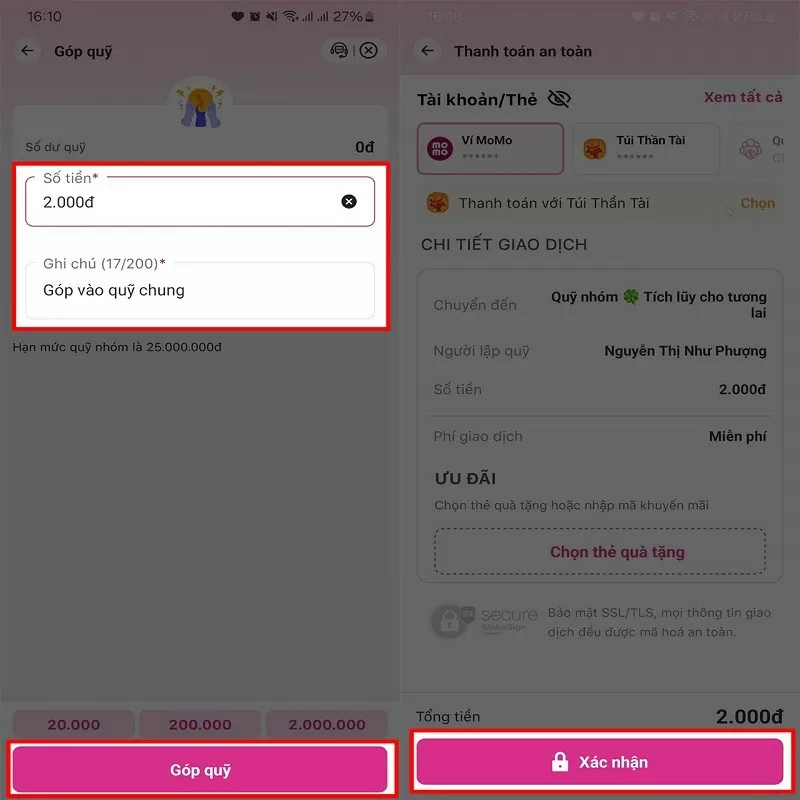 Cách sử dụng quỹ nhóm MoMo đơn giản mà bạn không nên bỏ qua Cách sử dụng quỹ nhóm MoMo đơn giản mà bạn không nên bỏ qua