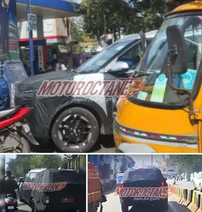 Kia Carens 2025 chạy thử tại Ấn Độ Kia Carens 2025 chạy thử tại Ấn Độ