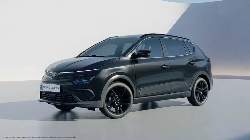 Nerio Green có kích thước tương tự mẫu VinFast VFe34. Nerio Green có kích thước tương tự mẫu VinFast VFe34.