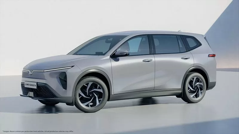 Limo Green là mẫu MPV 7 chỗ chạy điện đầu tiên của VinFast. Limo Green là mẫu MPV 7 chỗ chạy điện đầu tiên của VinFast.