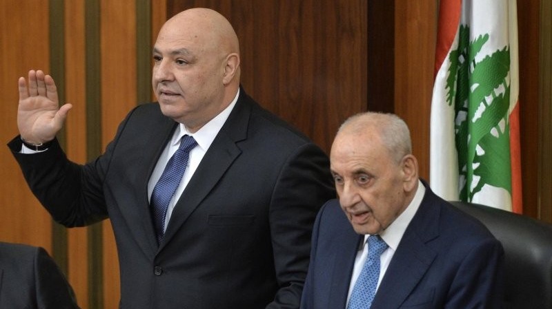 phan ung cua cong dong quoc te voi tan tong thong lebanon