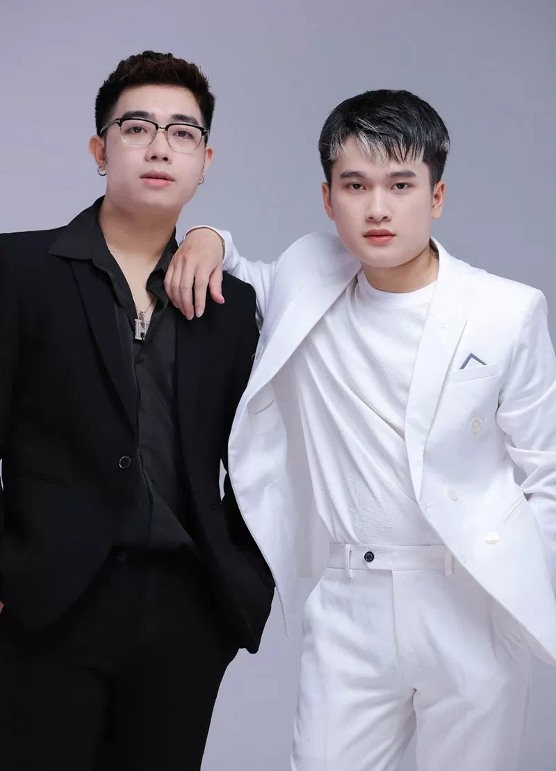 Hùng Rơm và người bạn diễn Quyền Lê Lệnh